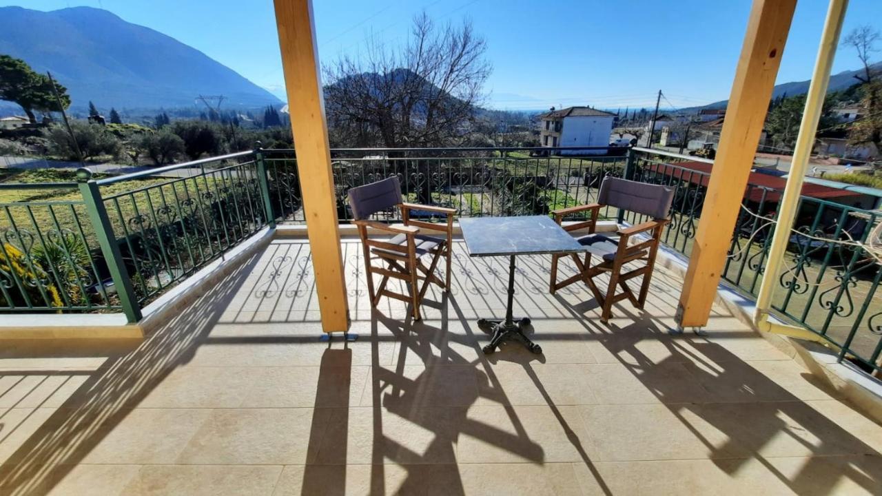 Ioannis - Zimmer mit Zugang zu Terrasse Gavrolimni Exterior foto
